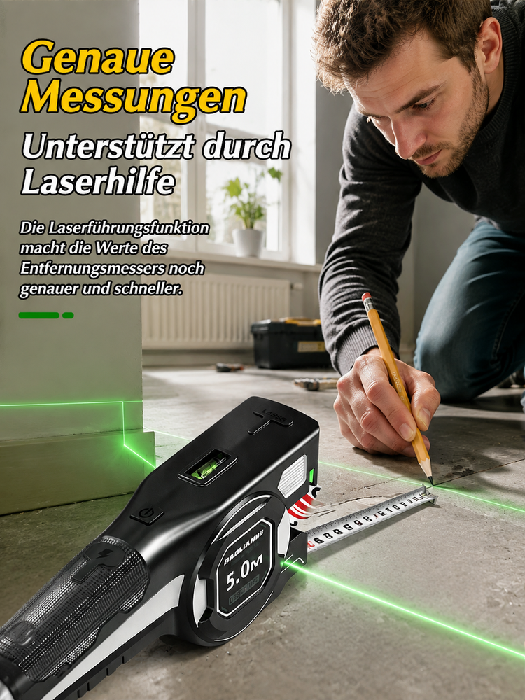 2-in-1-Laser-Entfernungsmesser