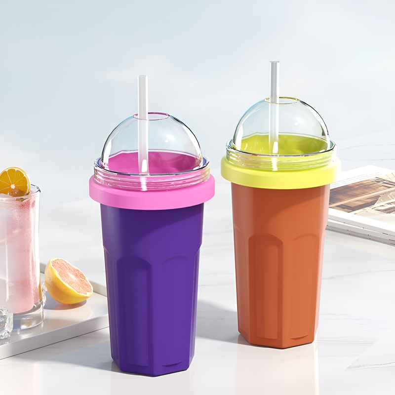 Tasse à presser alimentaire pour glace pilée facile