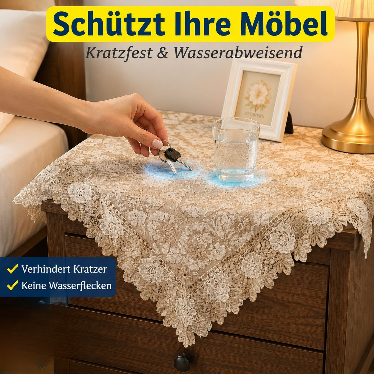 Multifunktionale Staubschutz-Tischdecke TV-Schutzabdeckung
