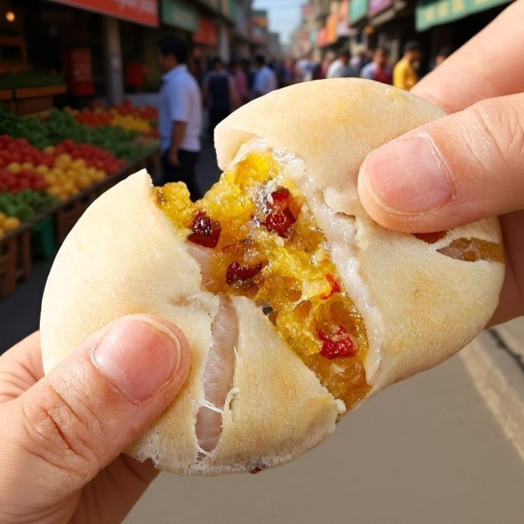 은이버섯, 기장, 얌 케이크