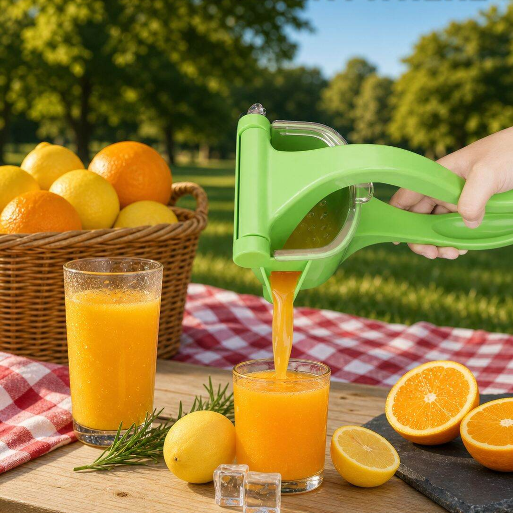 Household Stainless Steel Manual Juicer for Pomegranate, Orange, and Fruit