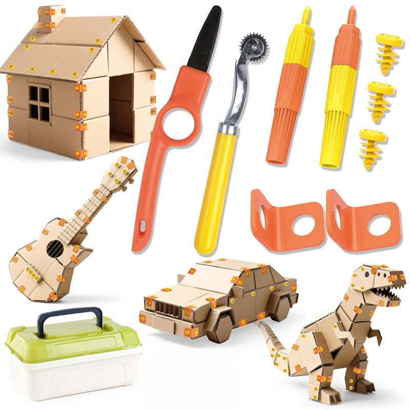 Pappschrauben-Set