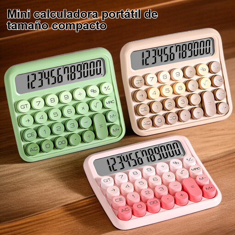 Mini calculadora portátil