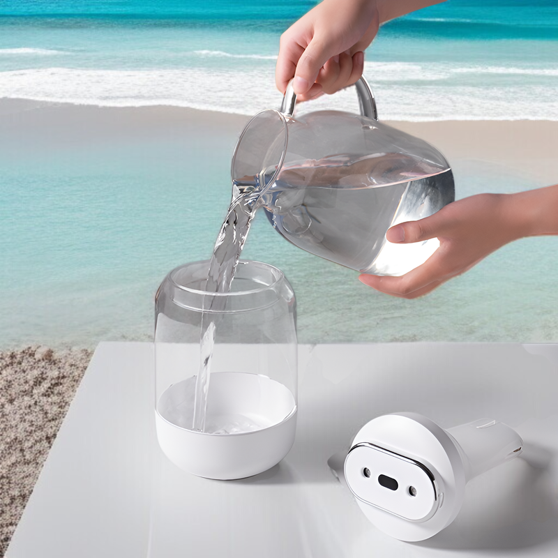 新しいダブルスプレー大容量加湿器家庭用寝室雰囲気ライト大霧量静音スプレーUSB清浄機