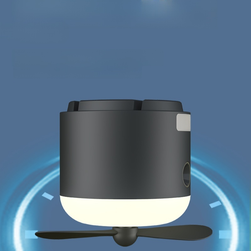 Multi functional outdoor fan spray camping light