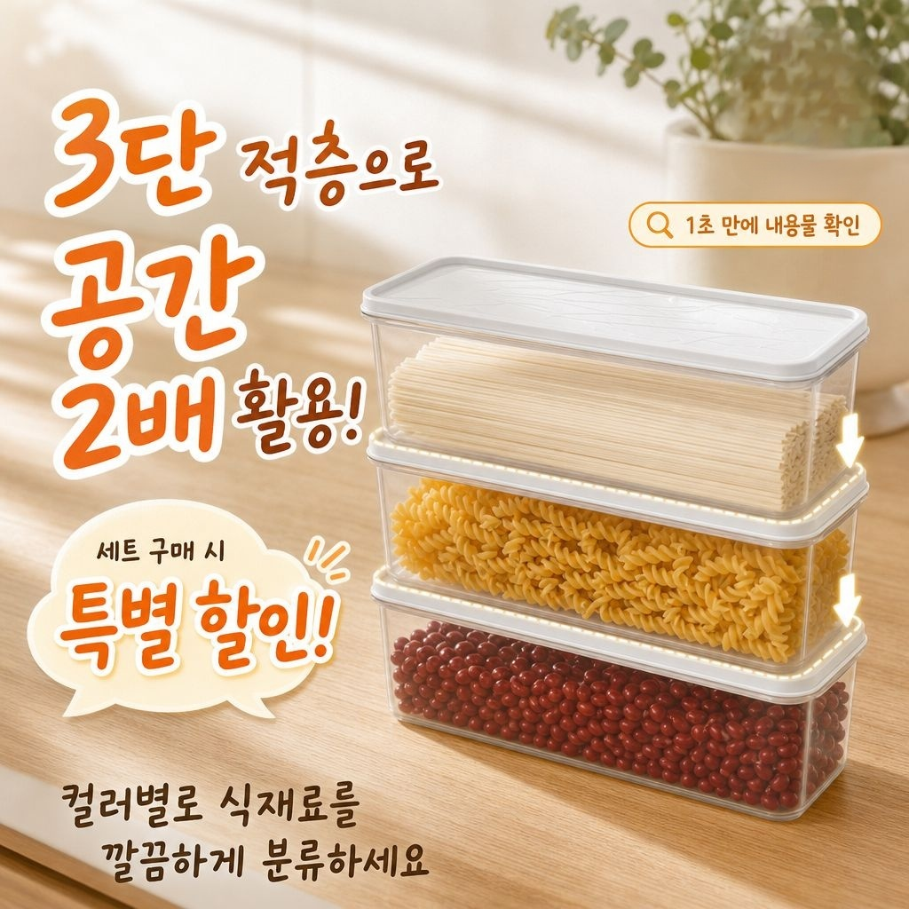 다기능 수납 보관 용기