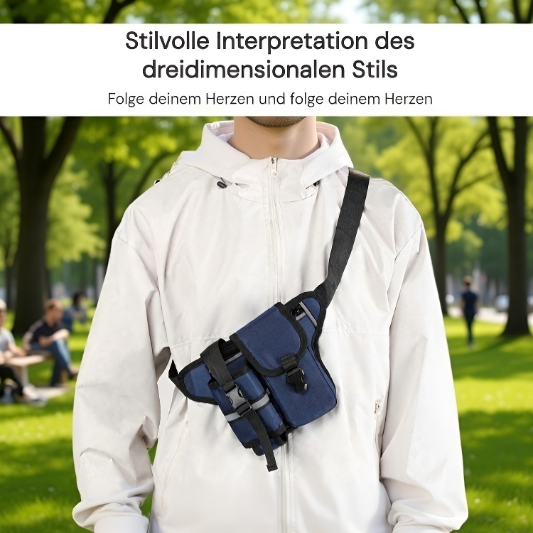 Sport Bauchtasche mit Flaschenhalter