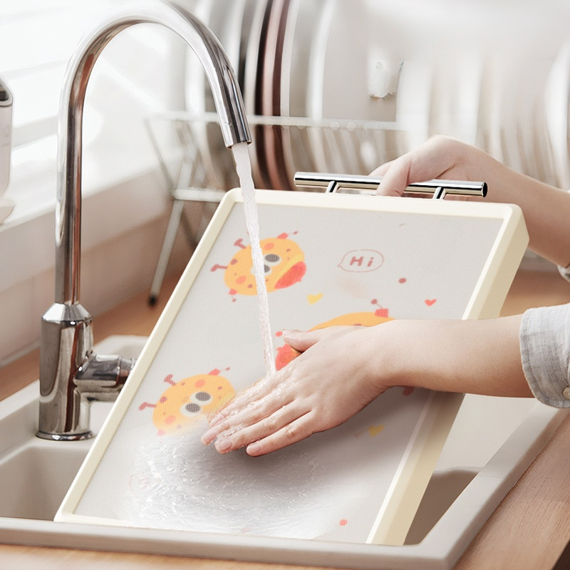 Antibakterielles und schimmelresistentes Schneidebrett aus Edelstahl für die Küche