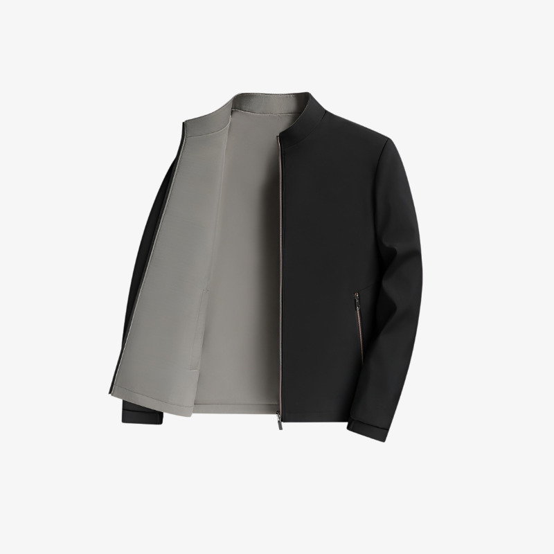 春用メンズチャイナジャケット・リバーシブル・ビジネスカジュアル・父親スタイル