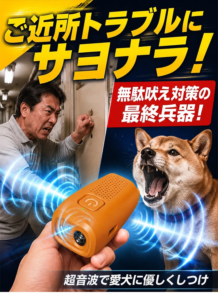 超音波式犬の無駄吠え防止器具 - detail 7