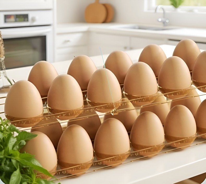 卵をたっぷり収納できる大容量卵ボックス