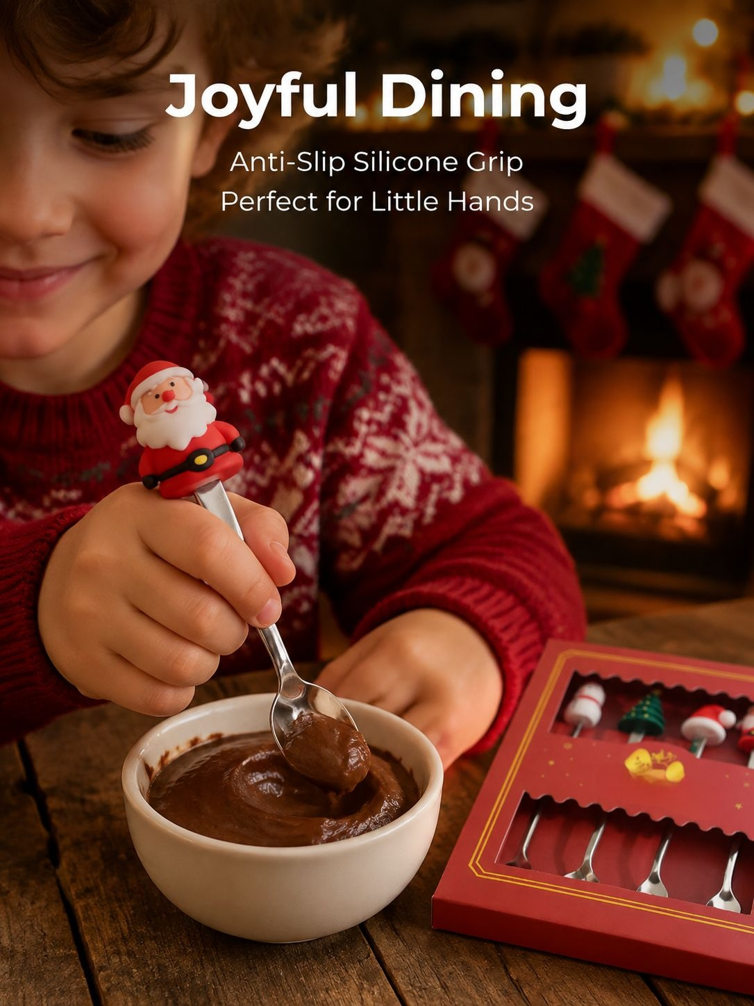 Cartoon Christmas Tableware Spoon Set