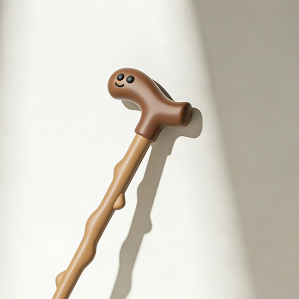 Anti-slip Shock Absorbing Hiking Stick