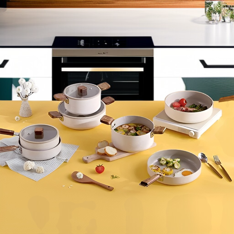 No-Nail Wall-Mounted Kitchen Pot Lid Rack