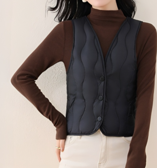 インナーレイヤーに最適なダウンベスト