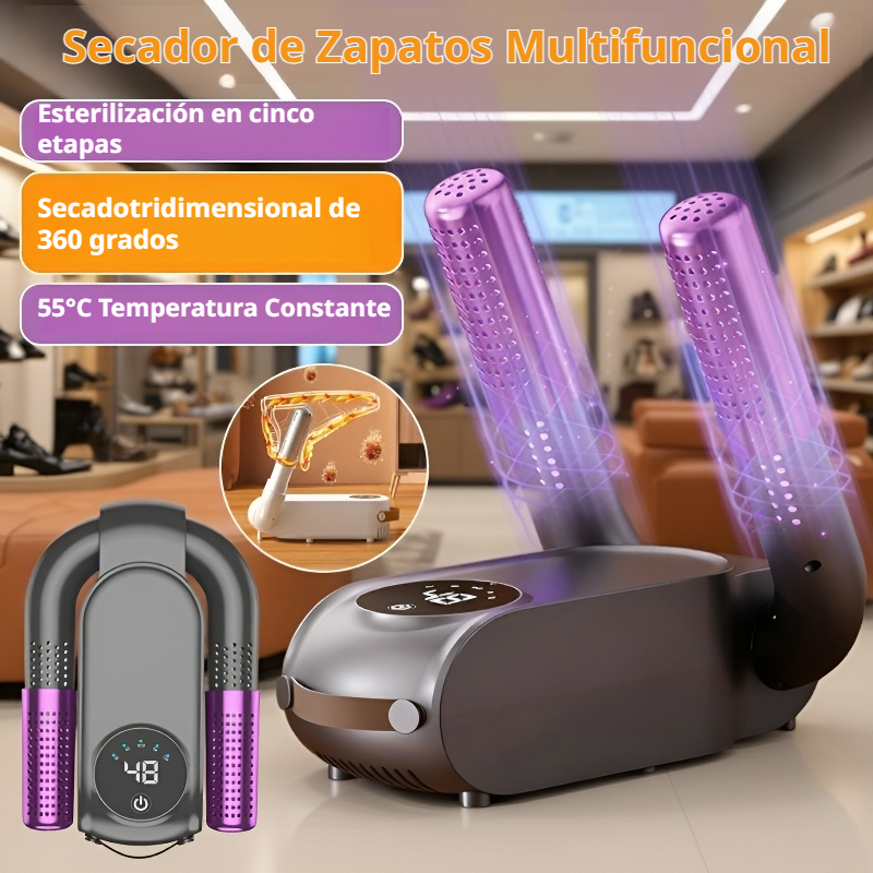 Secador de Zapatos Multifuncional Todo en Uno