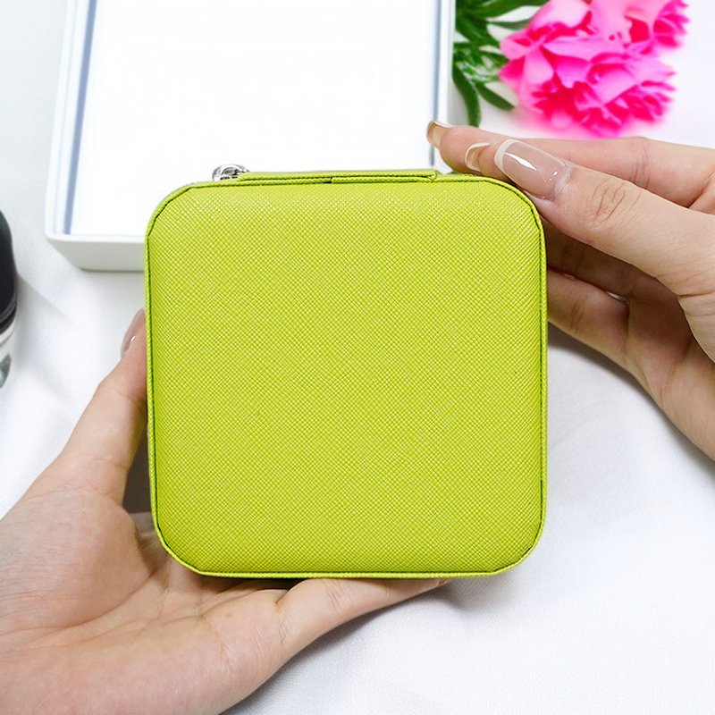 Mini-Schmuckschatulle Tragbare kleine Box Schmuckaufbewahrung