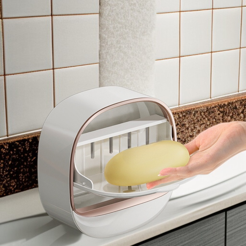 石鹸箱 壁掛け 軽量 高級 石鹸箱 ラック パンチフリー 石鹸箱 排水 洗濯 石鹸箱 便利