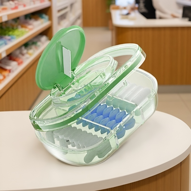 여러 크기의 알약을 절단할 수 있는 다기능 약품 절단기