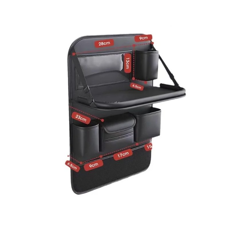 Waterproof leather car storage box