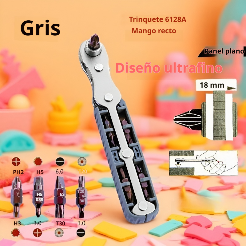 Destornillador ergonómico para reparaciones rápidas