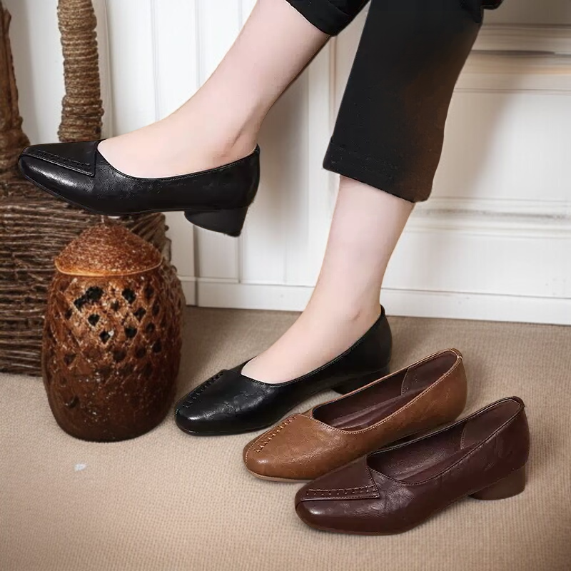 엄마 컴포트 소프트 로퍼 펌프스 단화 엄마신발 소프트 로퍼