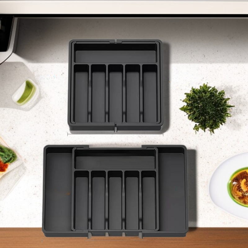 صندوق تخزين الأدوات الفضية