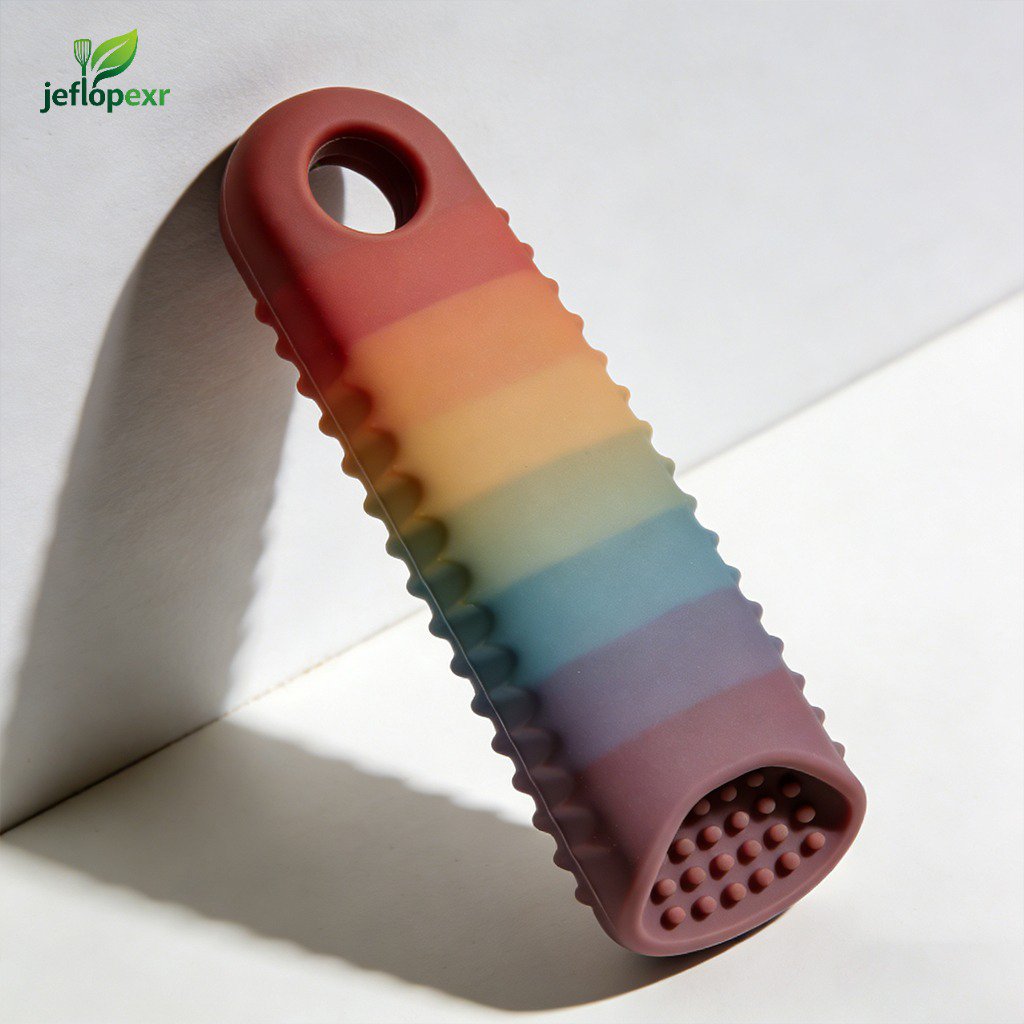 Fundas aislantes térmicas de silicona de grado alimenticio para asas de ollas (paquete de 10)