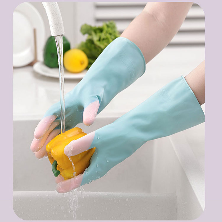 Durable Waterproof and Oil-Resistant Household Gloves