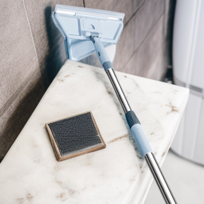 家庭用高層折りたたみ多機能三角モップ 伸縮調節可能なクリーン天井 窓拭きに最適