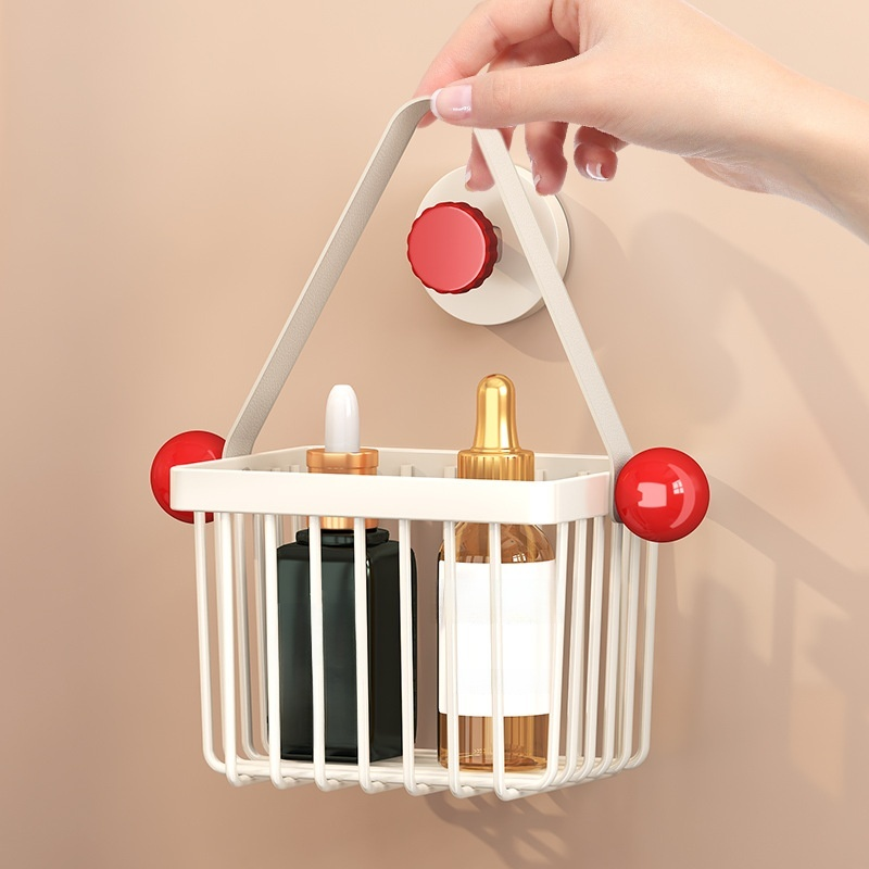 多機能キッチン壁掛け収納バスケット ネギ・ショウガ・ニンニク整理用