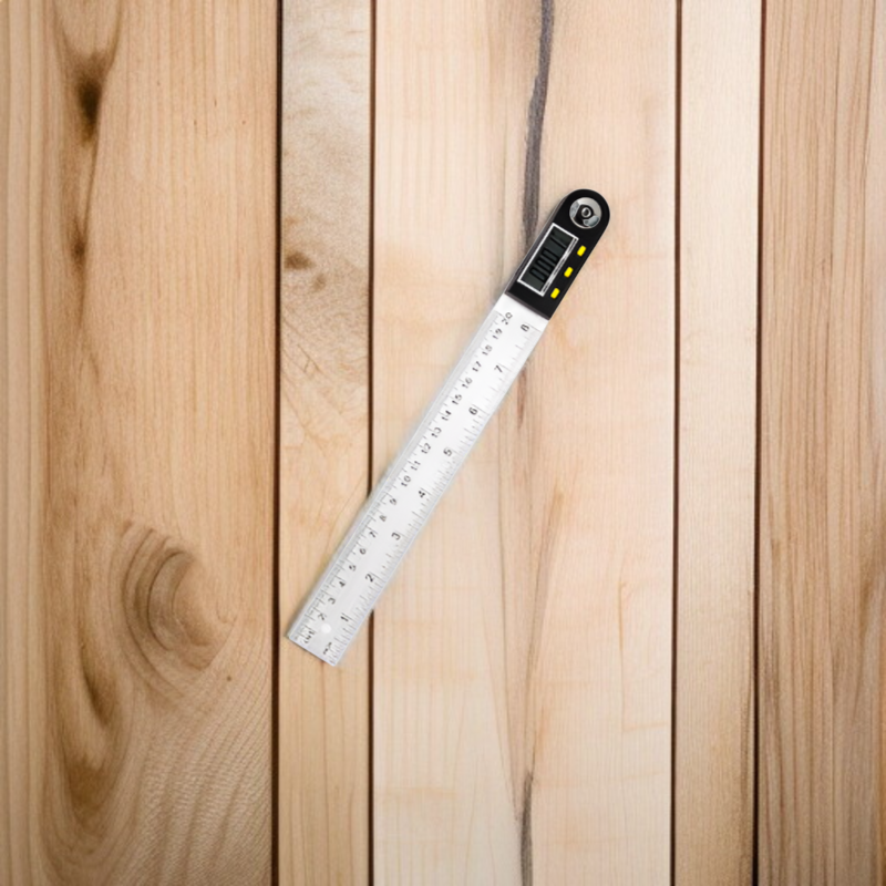 목공 디지털 스테인리스 각도자 측정기 각자 수평자 목공 측정공구 스테인리스 각도자