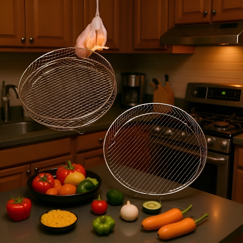 簡単に洗えるキッチンバスケット