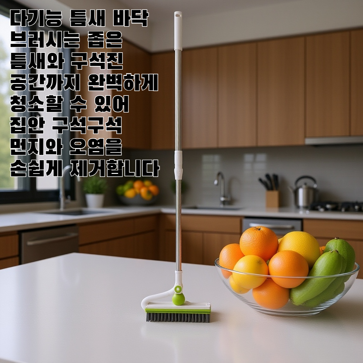 다기능 틈새 바닥 브러시