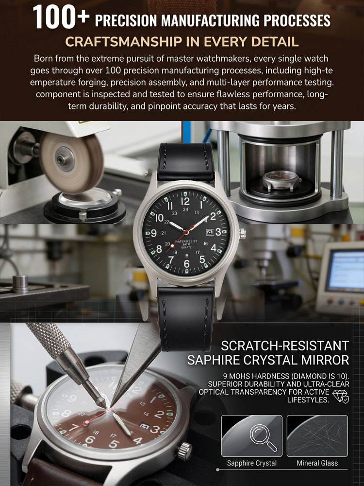 Military watches that are reliable in any environment