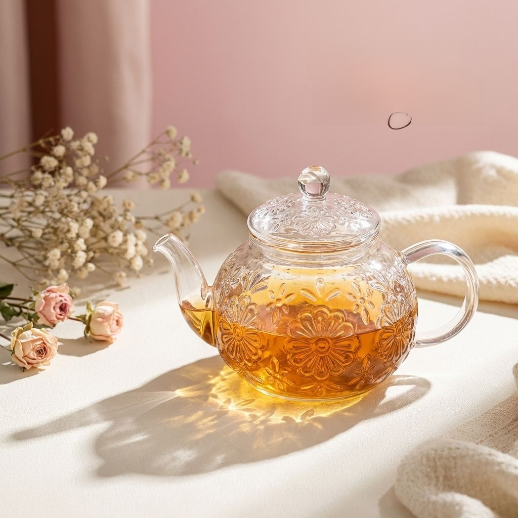 加厚高硼矽玻璃壺套裝