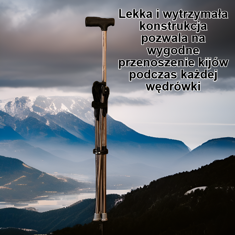 Przenośne kije trekkingowe