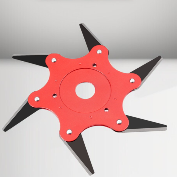 除草機 除草機 超硬除草ヘッド 5枚刃芝刈り機 草刈機 除草機 ブレード 草刈機