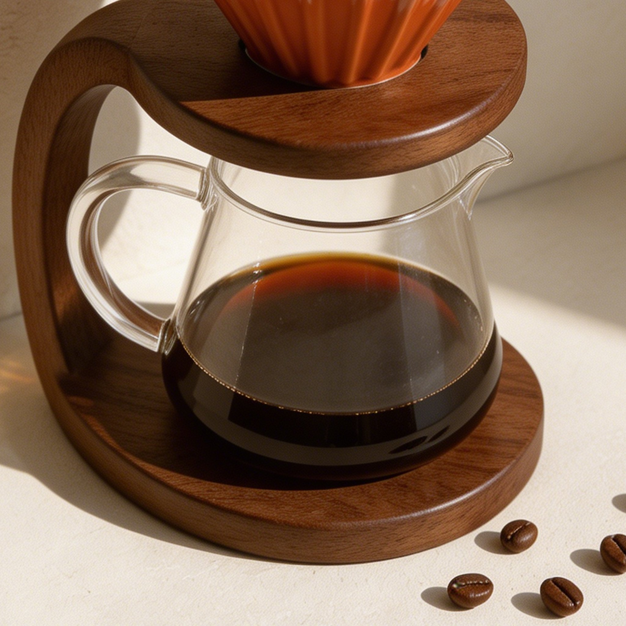Hochwertiger Handfilter für Filterkaffee