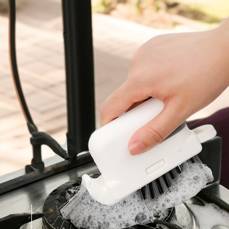 取り外し可能な窓・ドア用入り江ブラシ 家庭用入り江ブラシ デッドコーナーと隙間の掃除 窓用入り江ブラシ