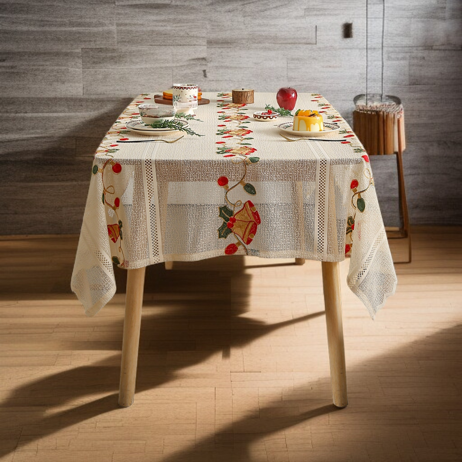 폴리에스터 레이스 커피 테이블 플레이스매트