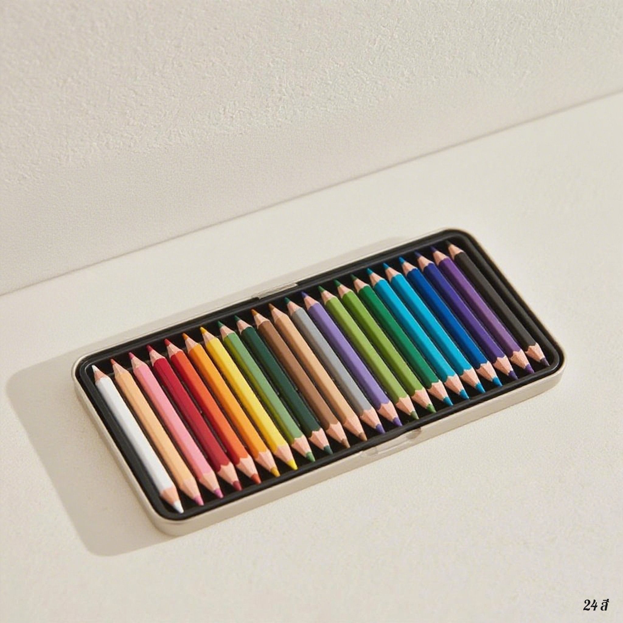 ชุดดินสอสีสองด้านสำหรับเด็กและศิลปิน