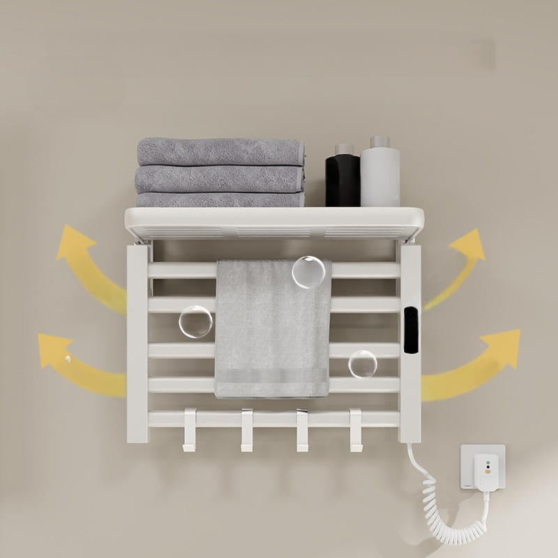 浴室用サーモスタット式タオル掛け