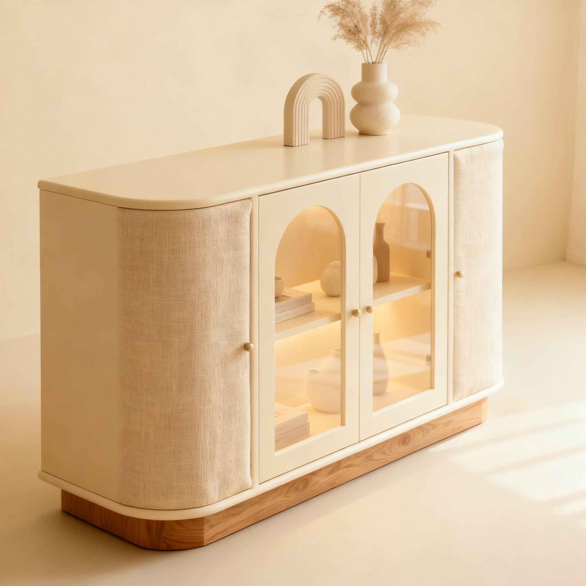 Elegantes Design des Wohnzimmer Aufbewahrungsschranks