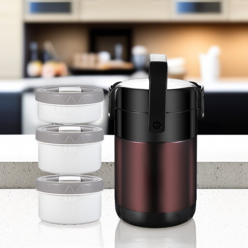 Stainless Steel Multi-layer Insulated Lunch Box