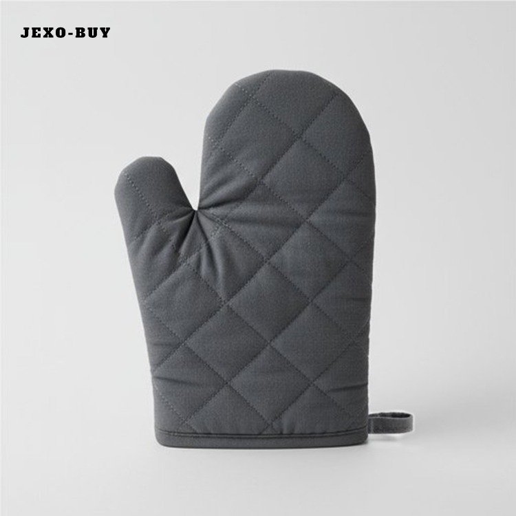 ถุงมือกันน้ำร้อนลวก ถุงมือเตาอบแบบหนาและยาวขึ้น กันลื่น ทนอุณหภูมิสูง (3 คู่)