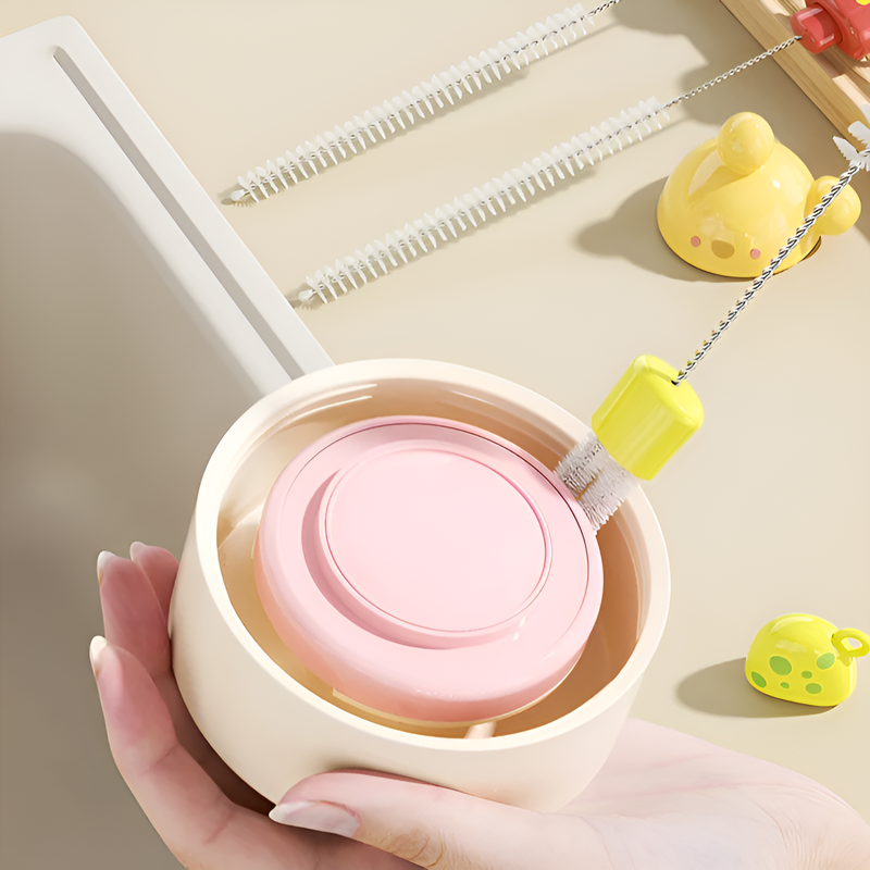 徹底的な清掃のための二重目的吸引ブラシ