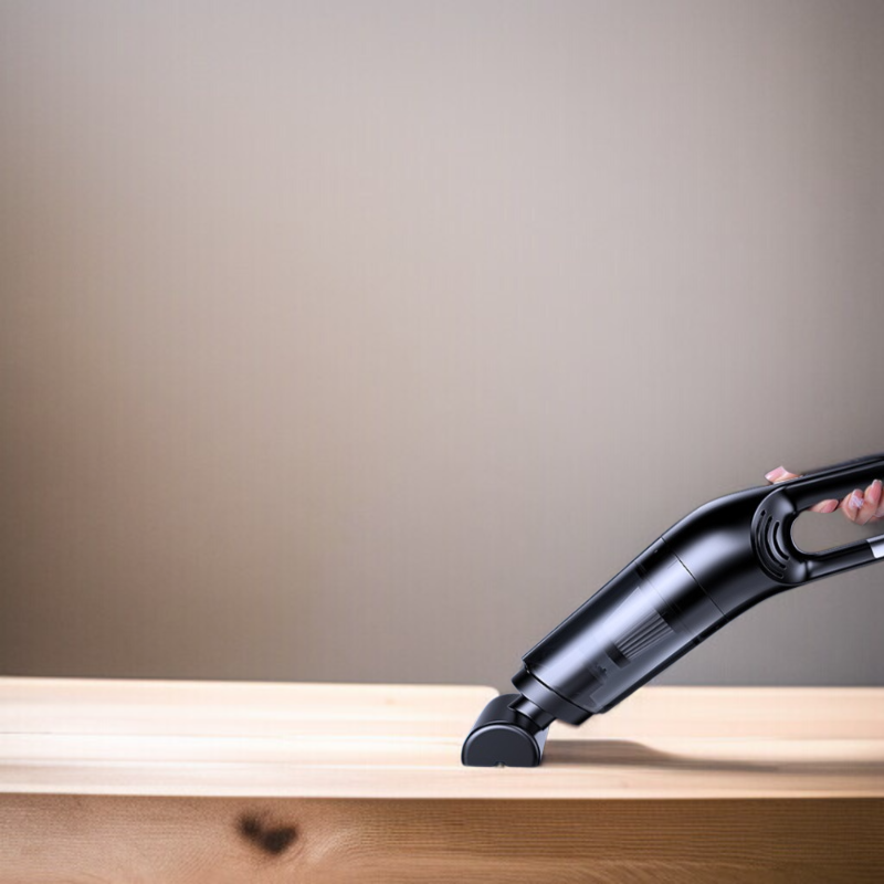 車用掃除機 車用ワイヤレス充電 ハンドヘルド掃除機 車または家庭用 120W ハイパワー吸引 乾湿両用