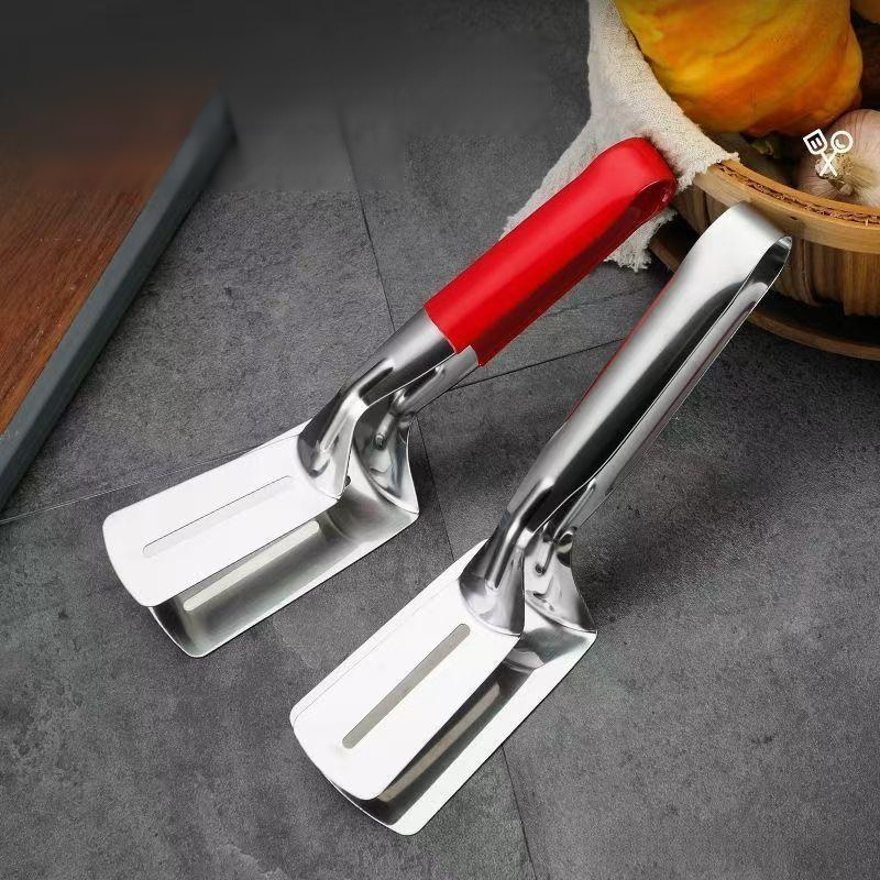 2-in-1 Fish Frying Spatula and Clips