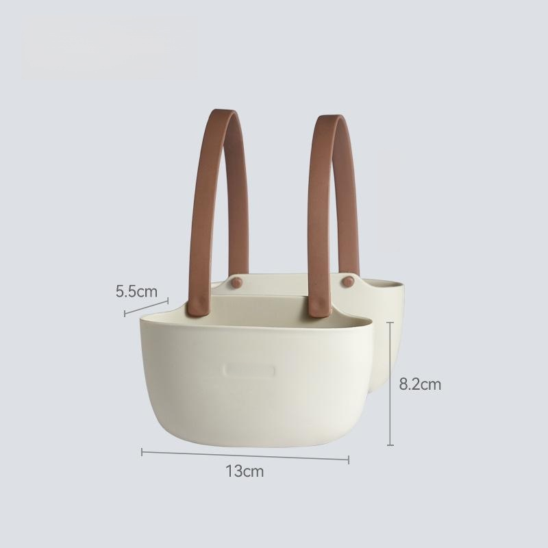 Water drain rack storage basket